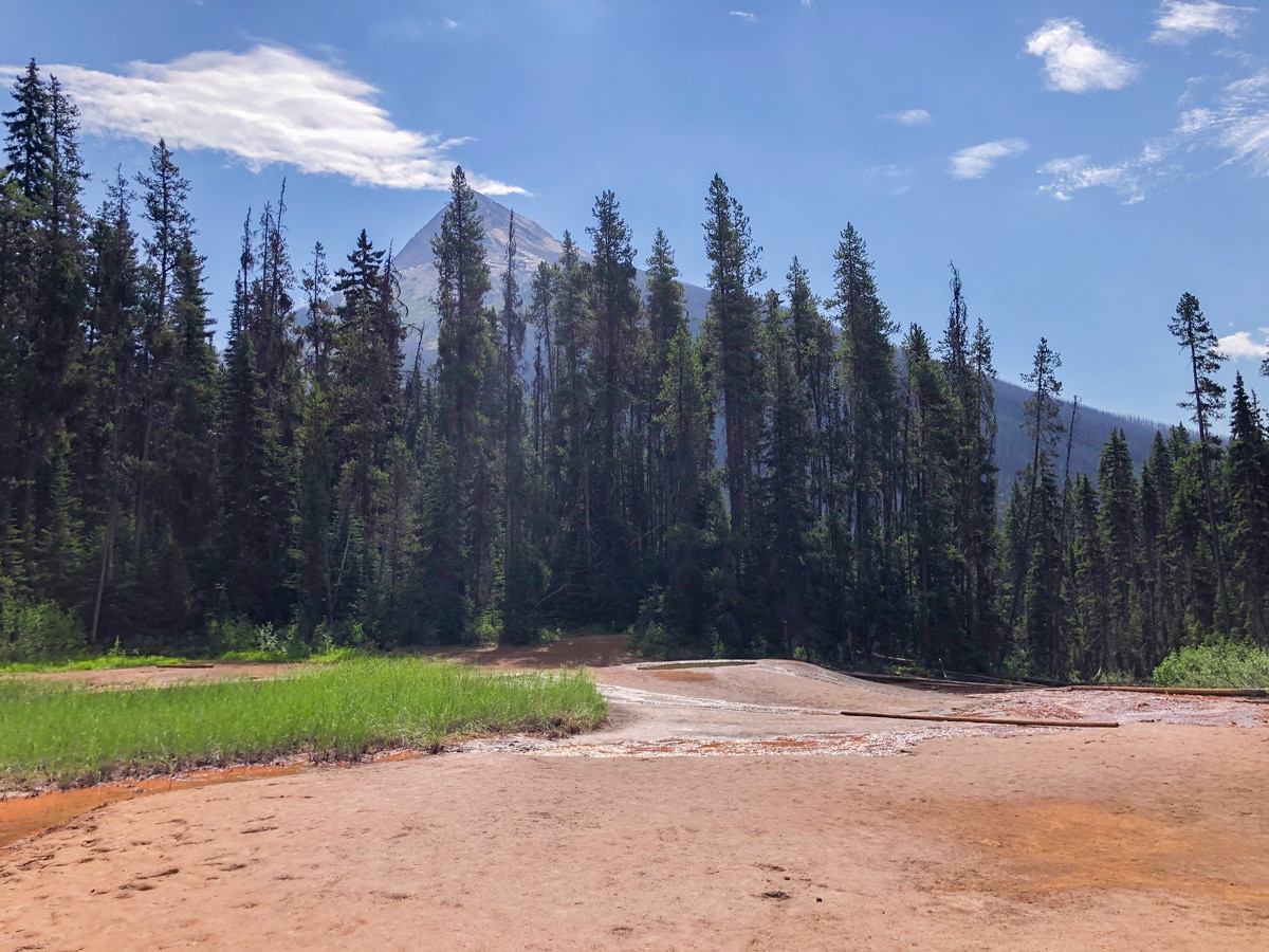 Beautiful views from Paint Pots hike in Kootenay National Park