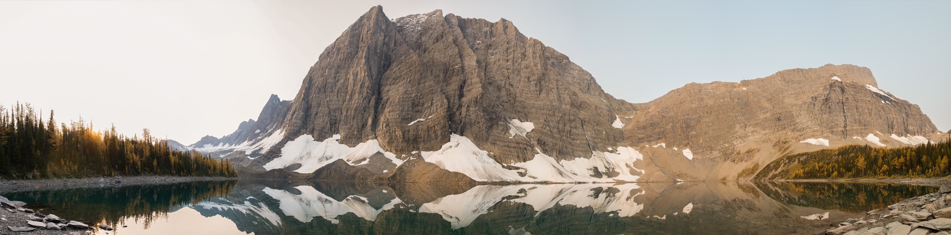Beautiful panorama of Kootenay National Park, BC