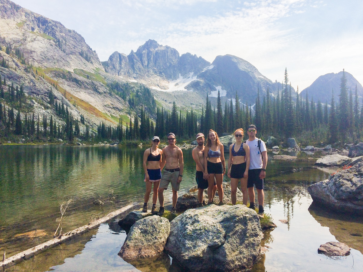 Gwillim Lakes hike in West Kootenays has beautiful views of lakes