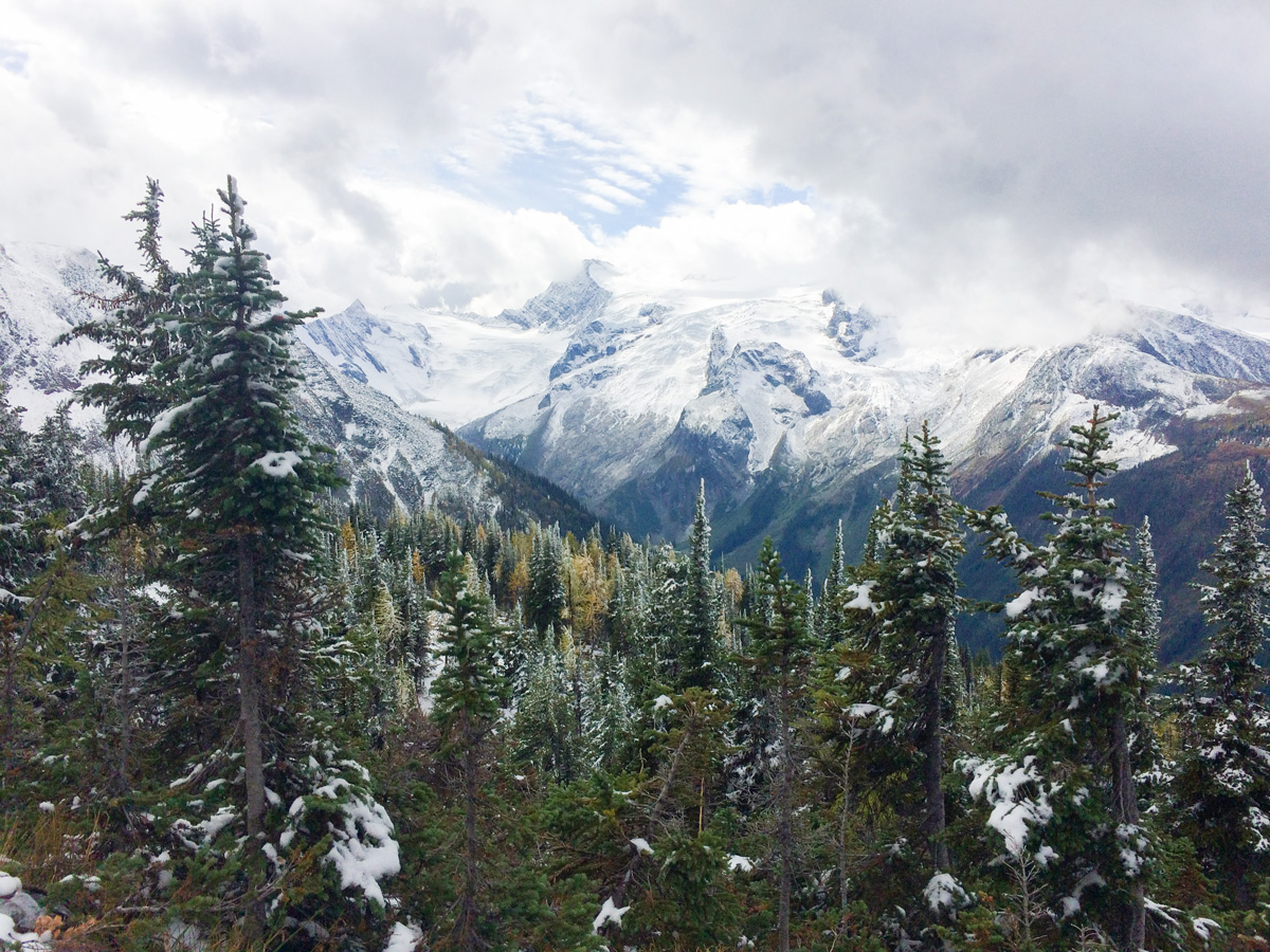 Jumbo Pass and Horseshoe Glacier hike in West Kootenays has stunning views from the top