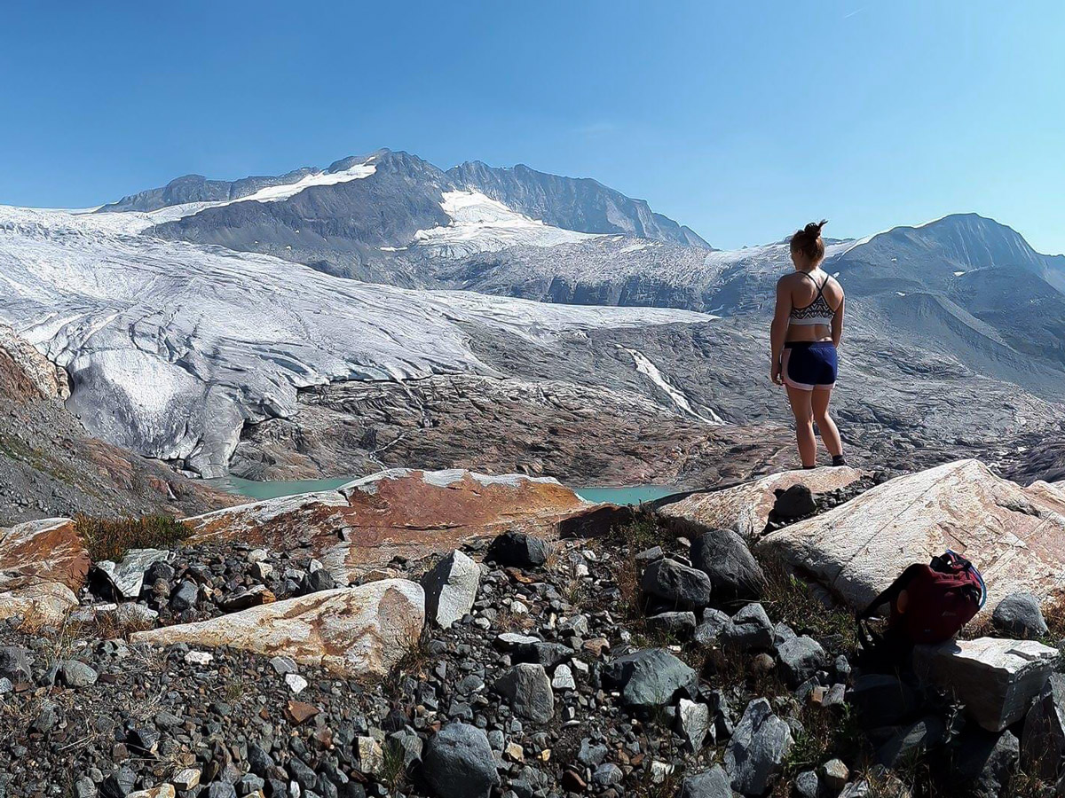 Macbeth Icefield hike in West Kootenays leads to a beautiful glacier