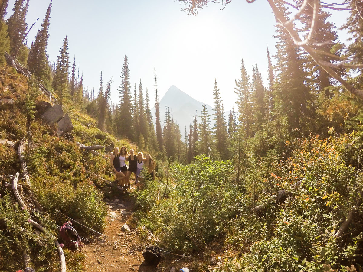 False peak on Mount Loki hike in West Kootenays