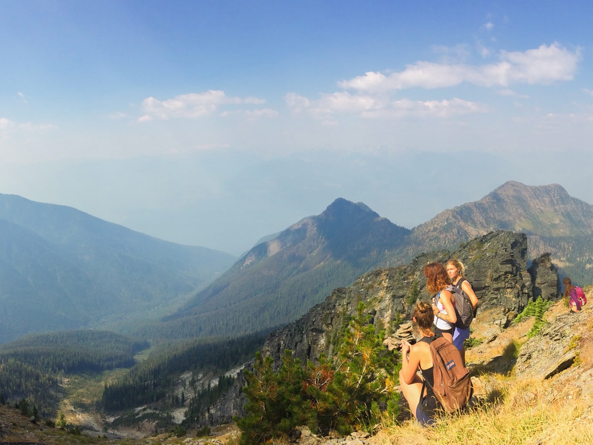 Mount Loki hike in West Kootenays has scrambly part of the trail