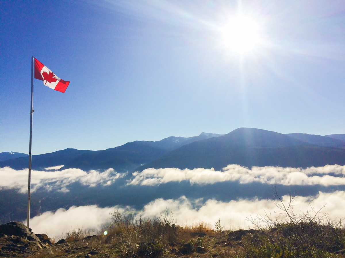 Amazing views from the top of Pulpit Rock & the Flagpole hike in West Kootenays