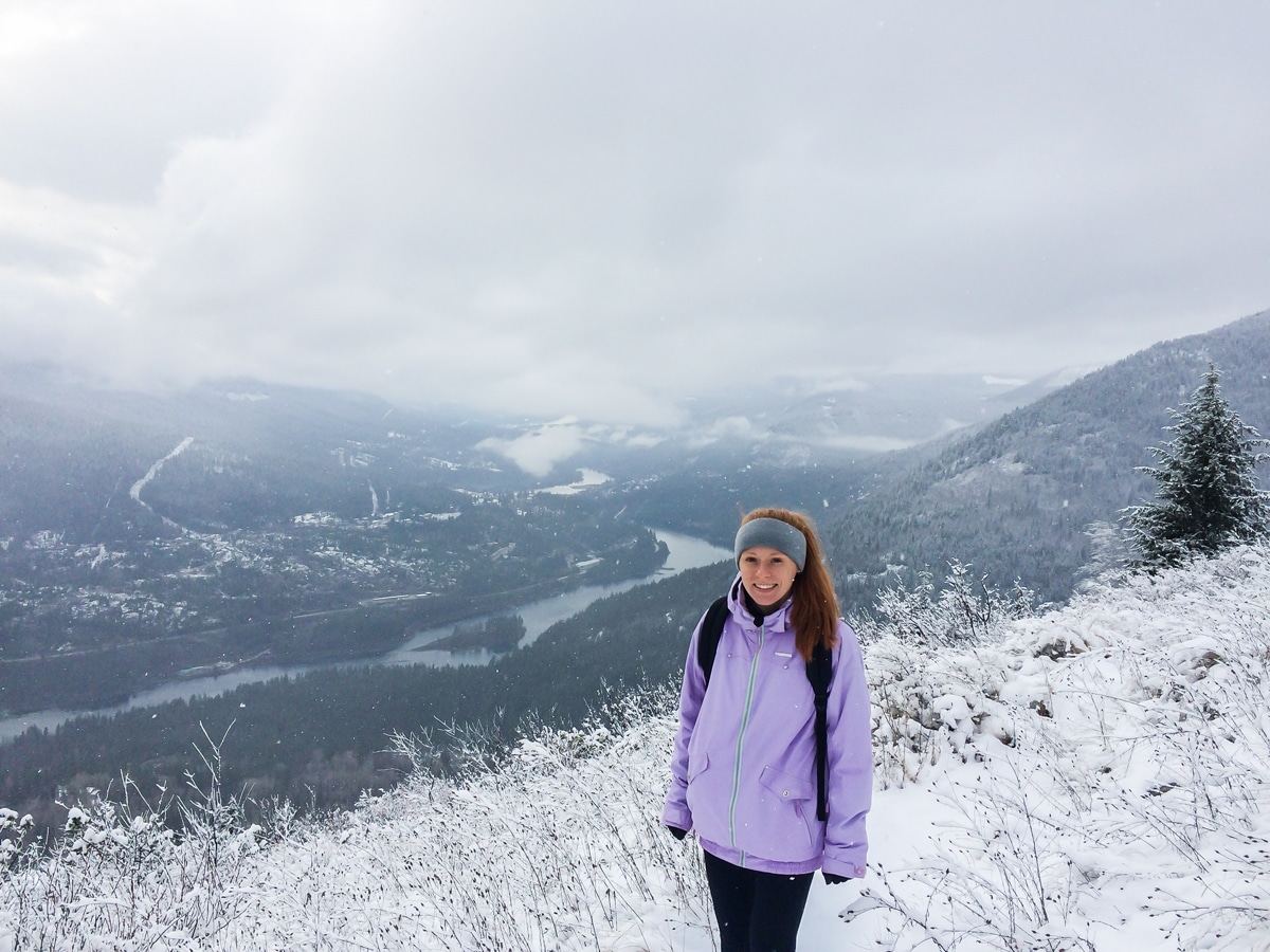 Beautiful trail of Pulpit Rock & the Flagpole hike in West Kootenays