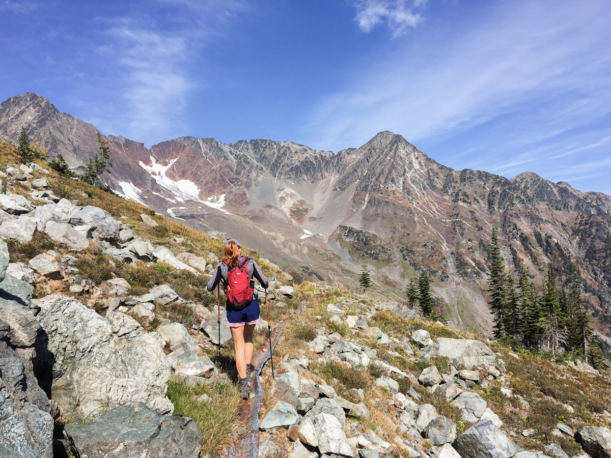 Whitewater Canyon hike in West Kootenays has great views