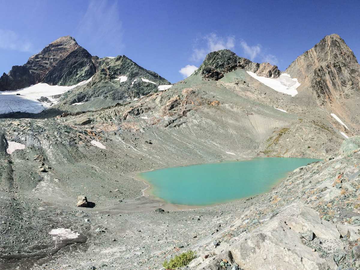 Whitewater Canyon hike in West Kootenays has a scrambly bit that leads to alpine lakes