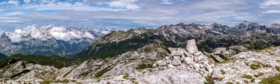 Hiking trails in Julian Alps, Slovenia