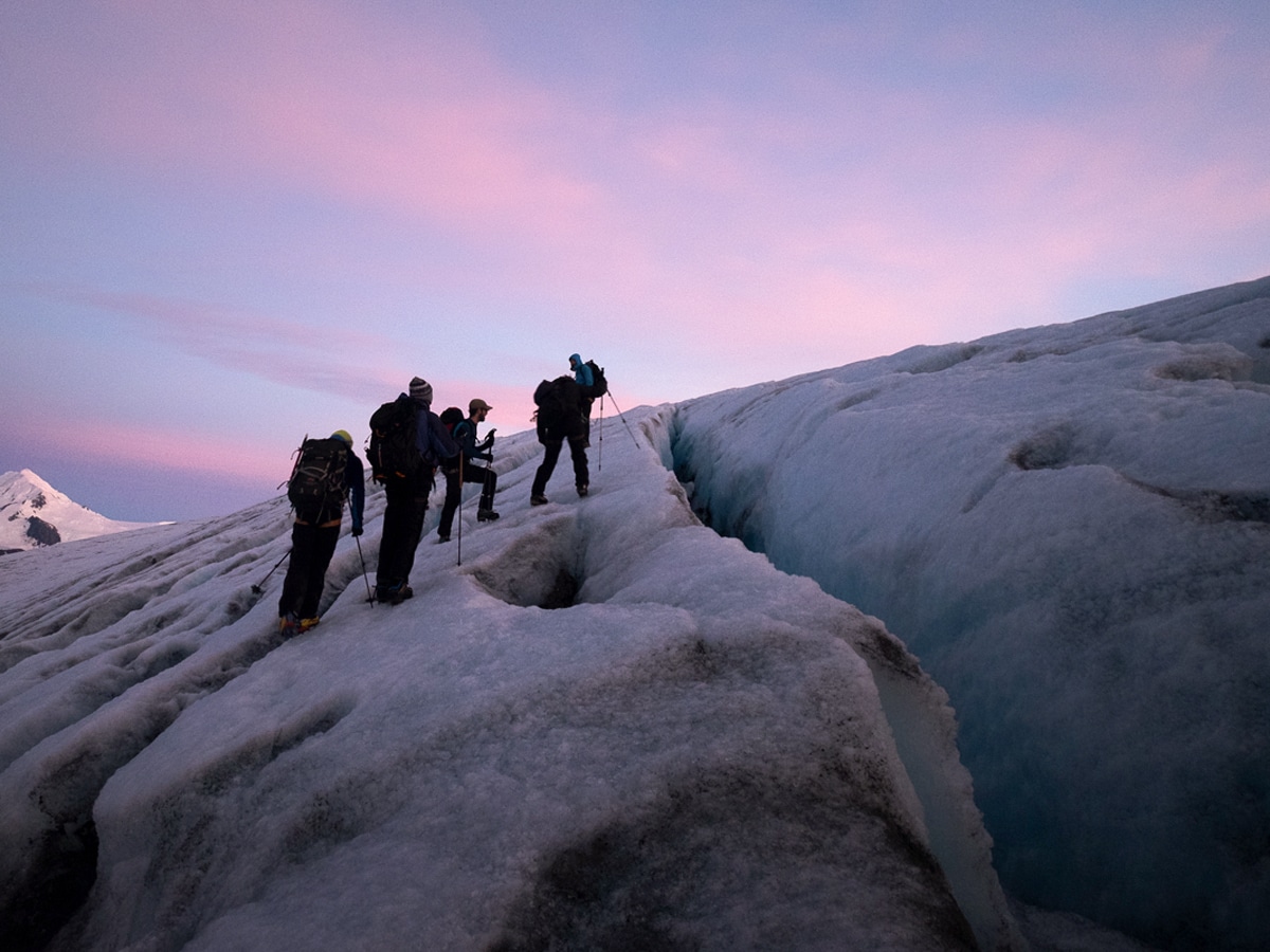 Ascent Gorra Blance on Southern Patagonia Icefield Expedition