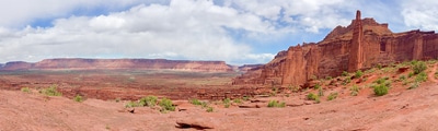 Hiking trails around Moab and Arches National Park, Utah