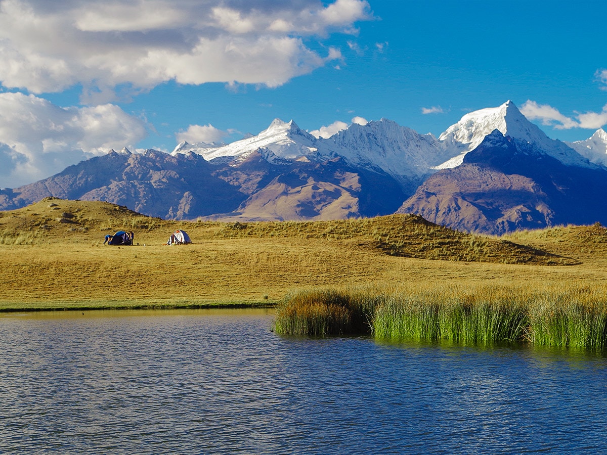 Guided dayhike to Wilkacocha near Huaraz in Peru