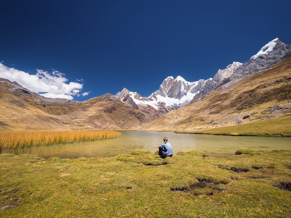 Scenery on the way to Mitucocha Lake on Huayhuash Circuit Trek