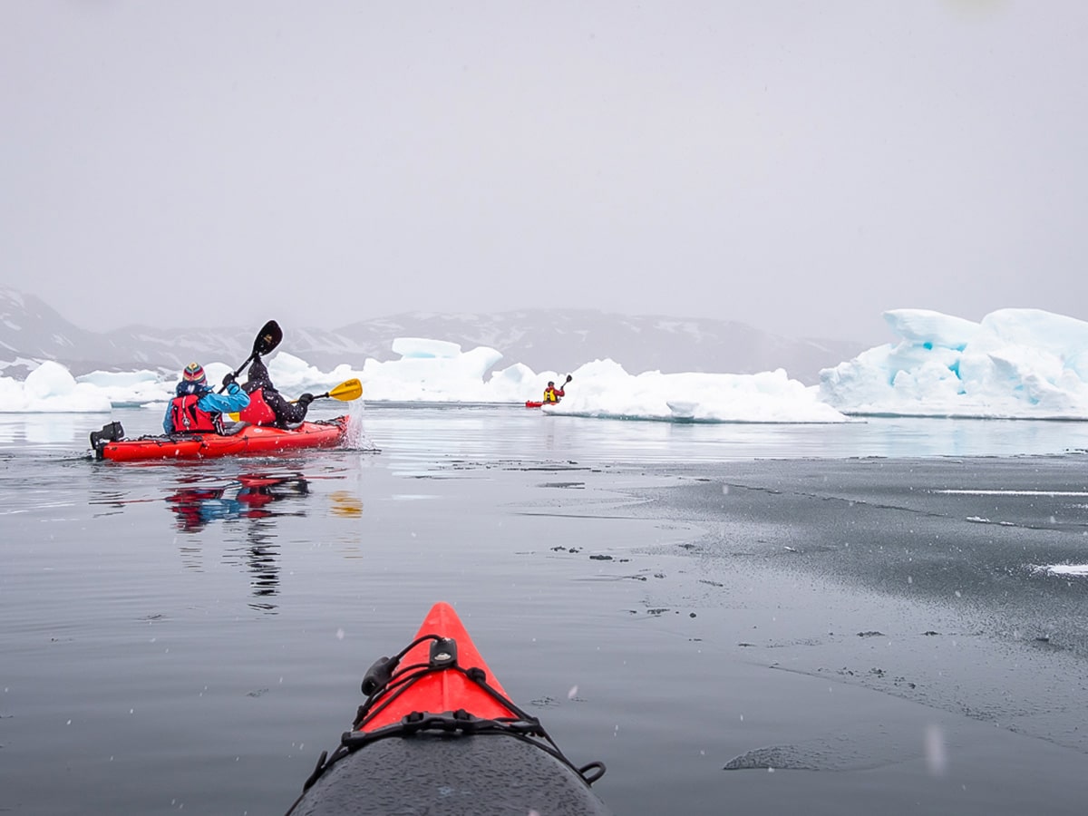 Refusing daily coffee helps to save money for kayaking trip in Greenland