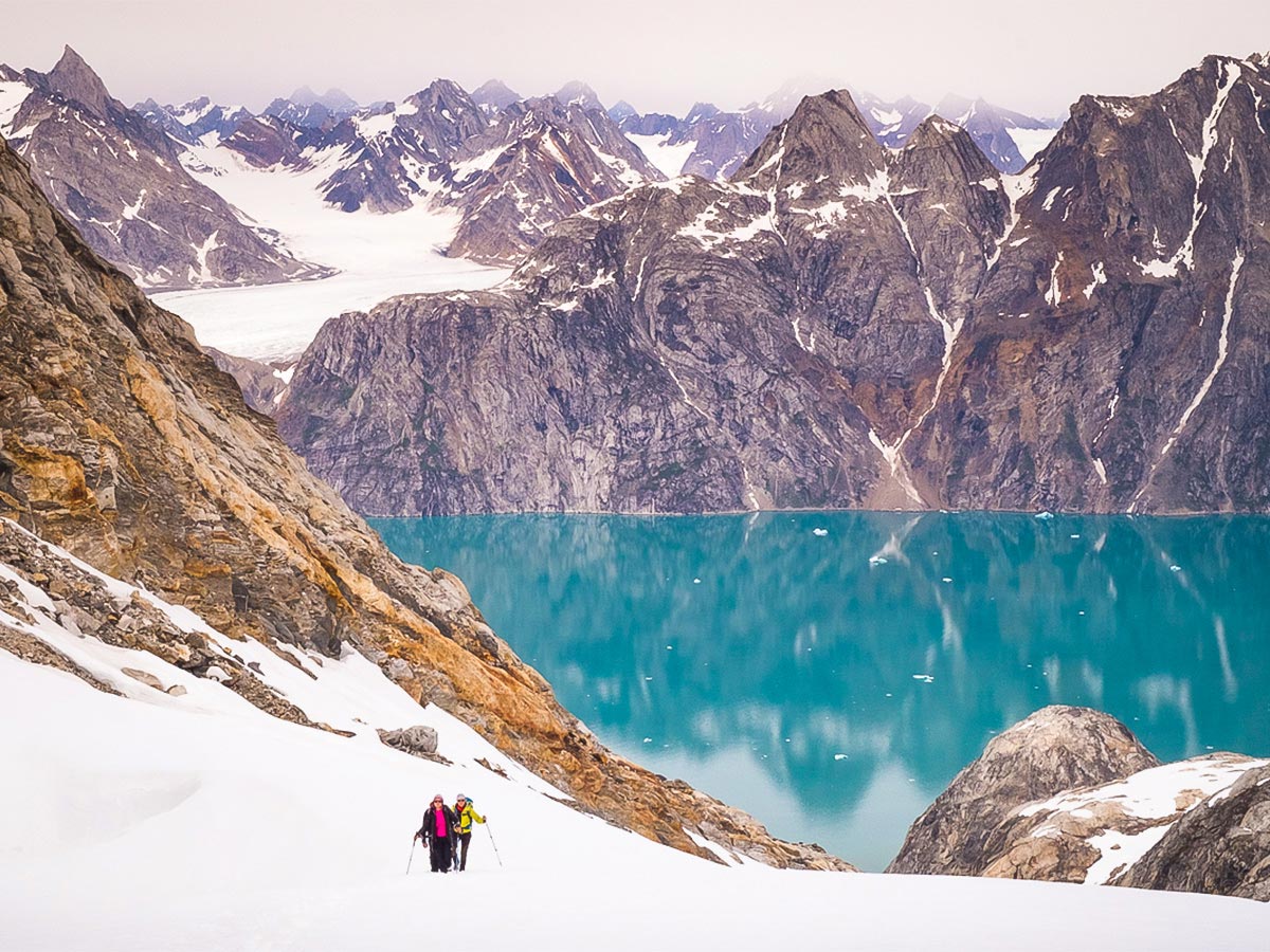 Fjords, jagged mountains and glaciers on Greenland’s Unplugged Wilderness Trek