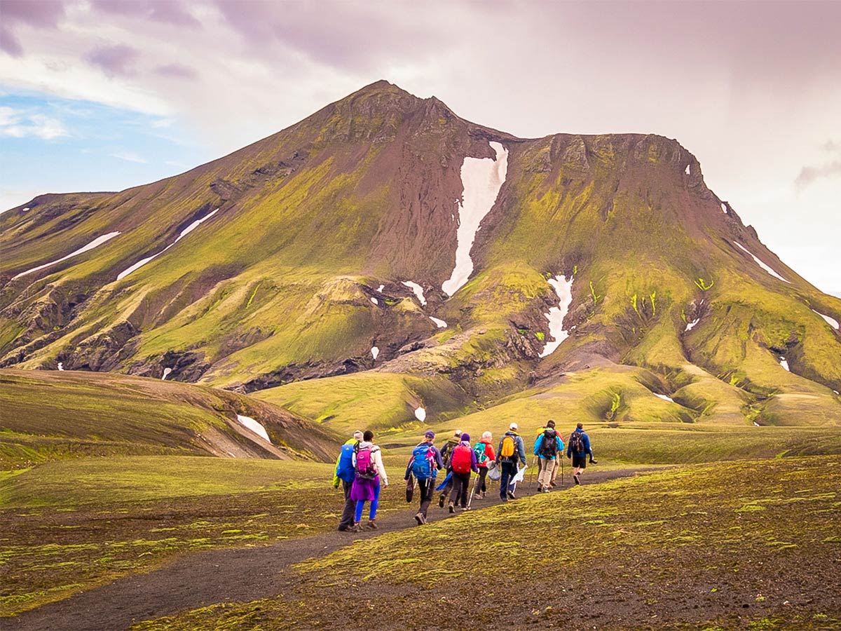 Trail to Strutur on Iceland’s Volcanic Trails Trek