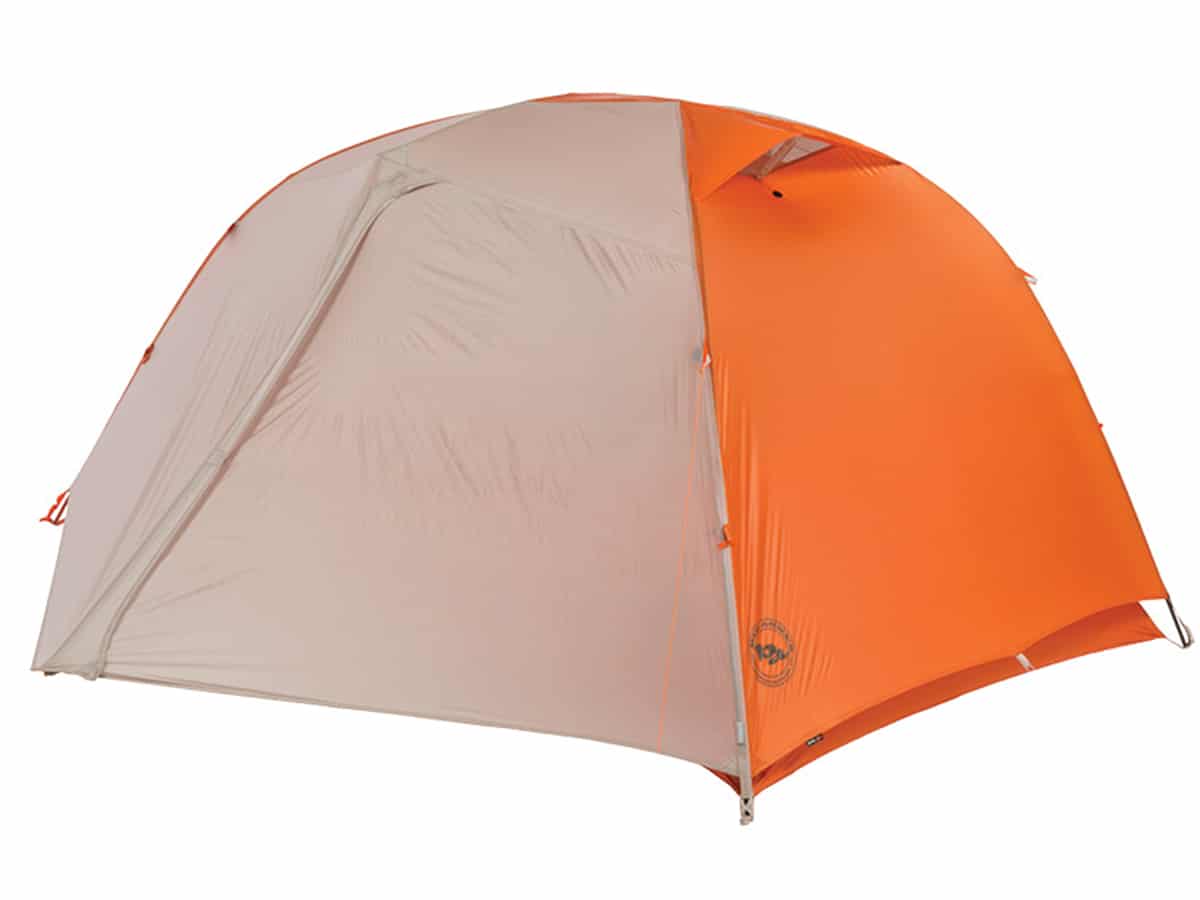 Big Agnes Copper Spur 2 Platinum Tent with fly on