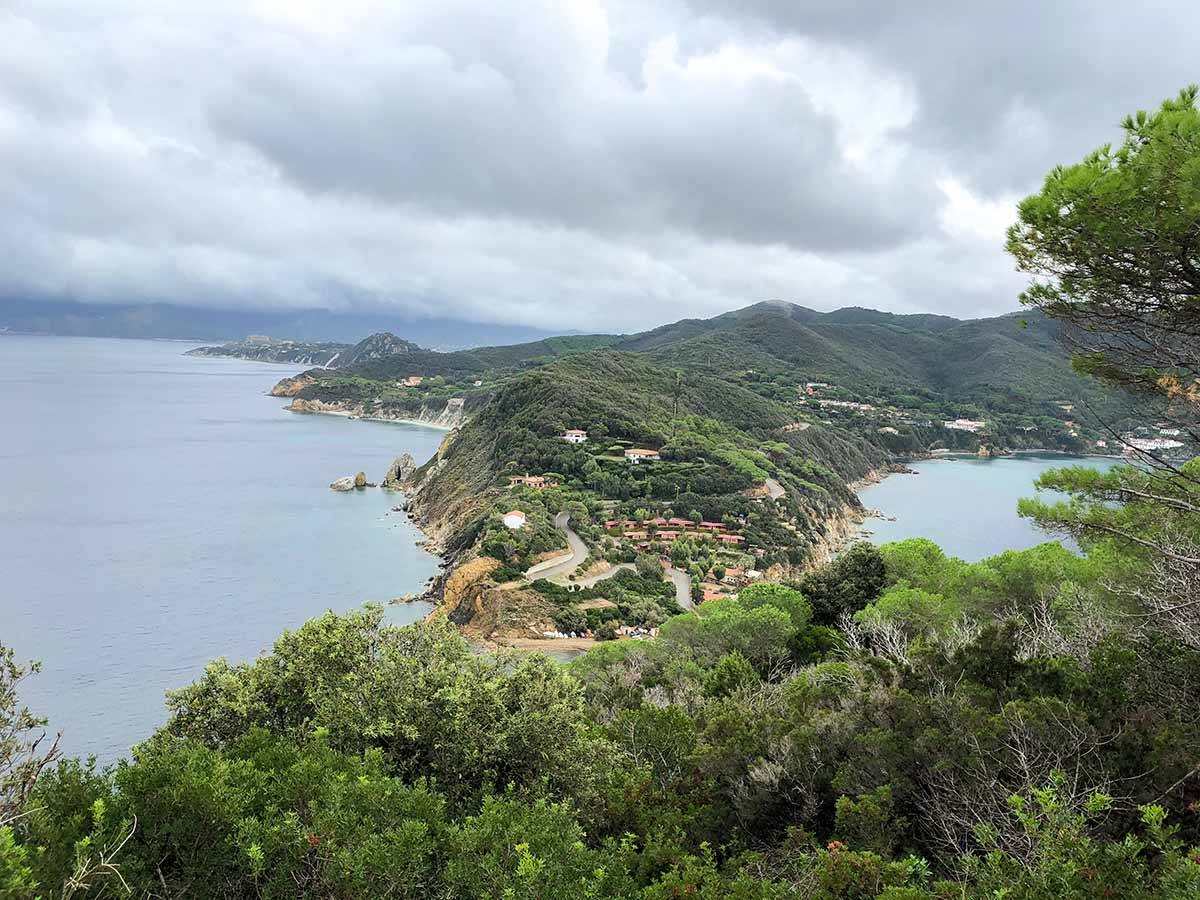 Enfola Peninsula views on Enfola Peninsula Hike in Elba Island, Tuscany