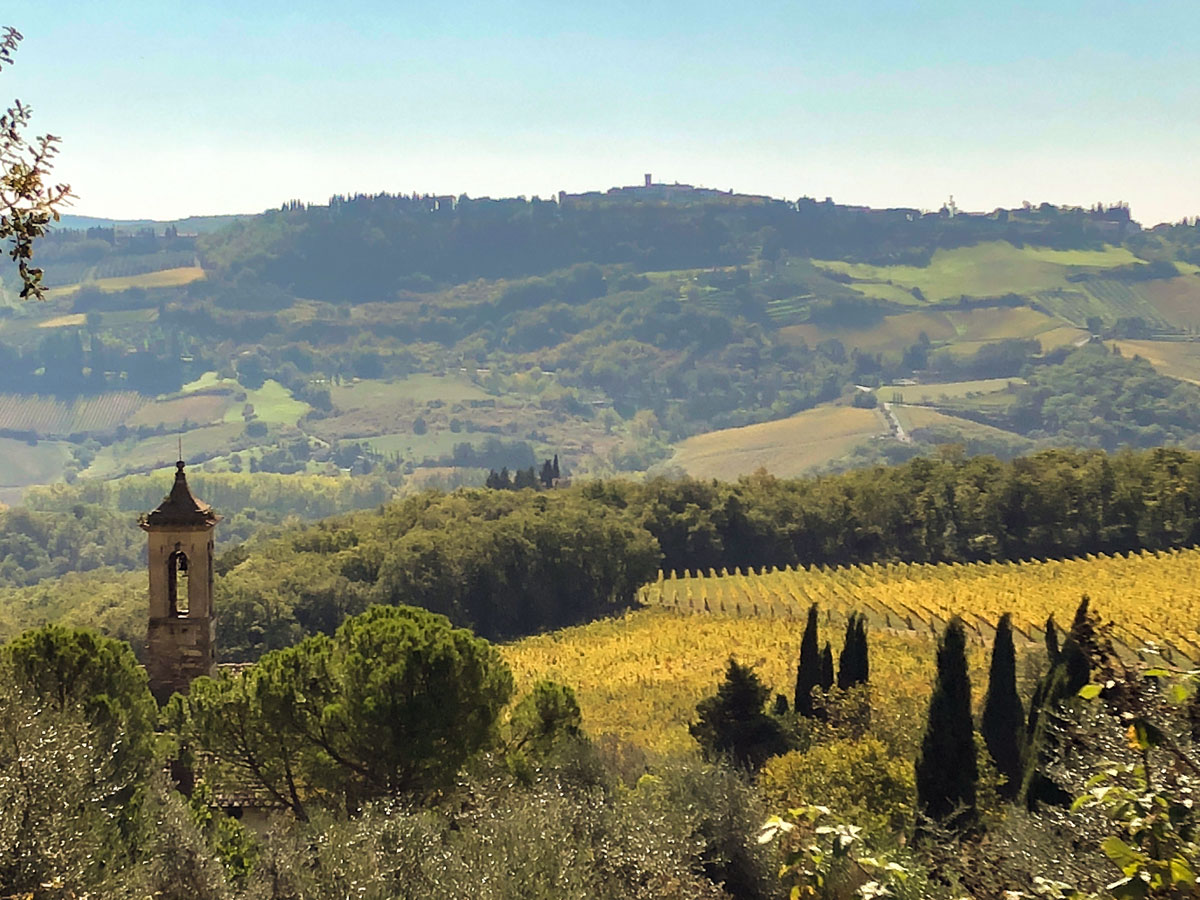 Radda Loop Hike has amazing views of Tuscan countryside