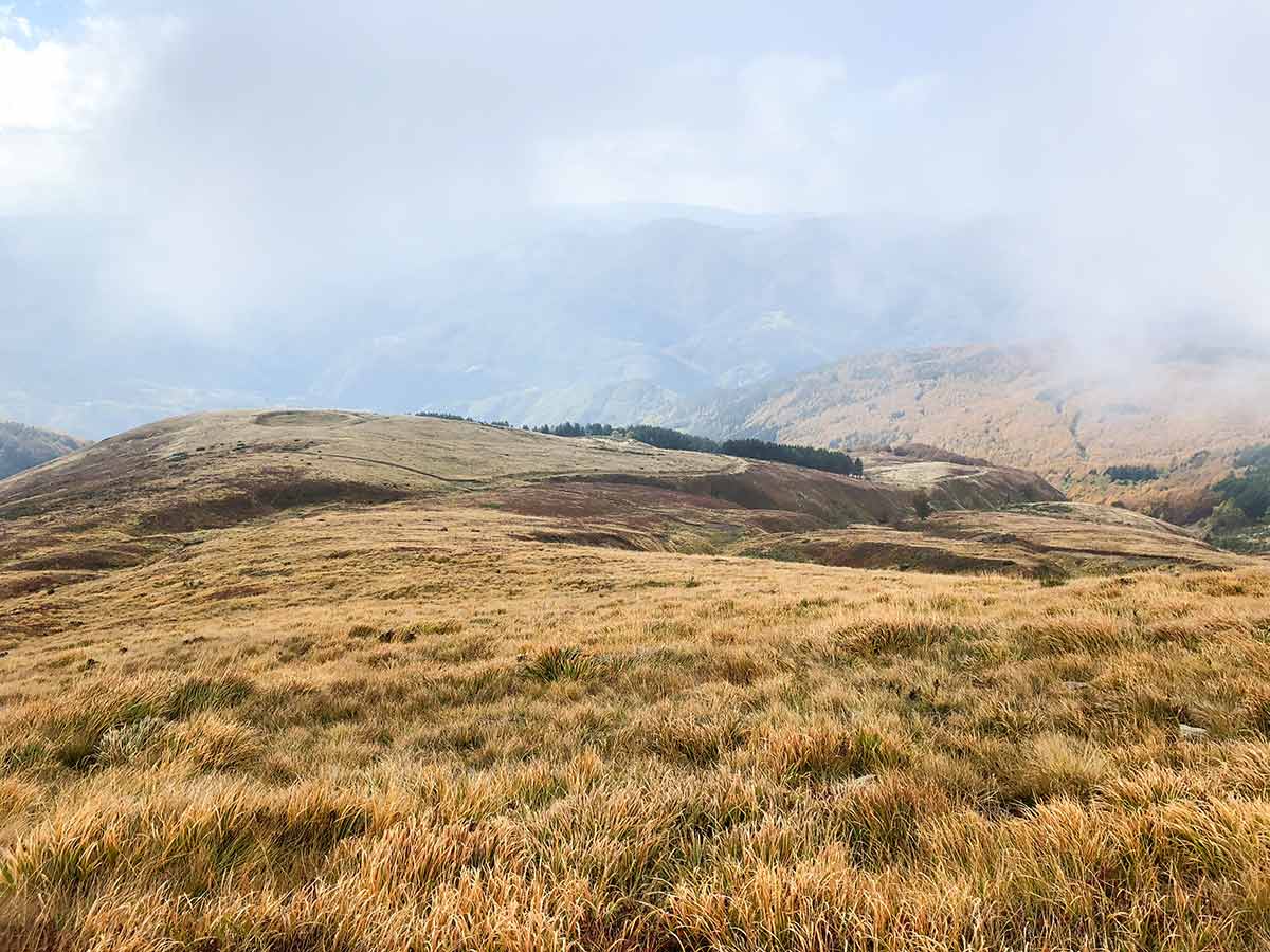 Cloudy day on Lago Scaffaiolo and Corno Alle Scale Hike in Tuscany