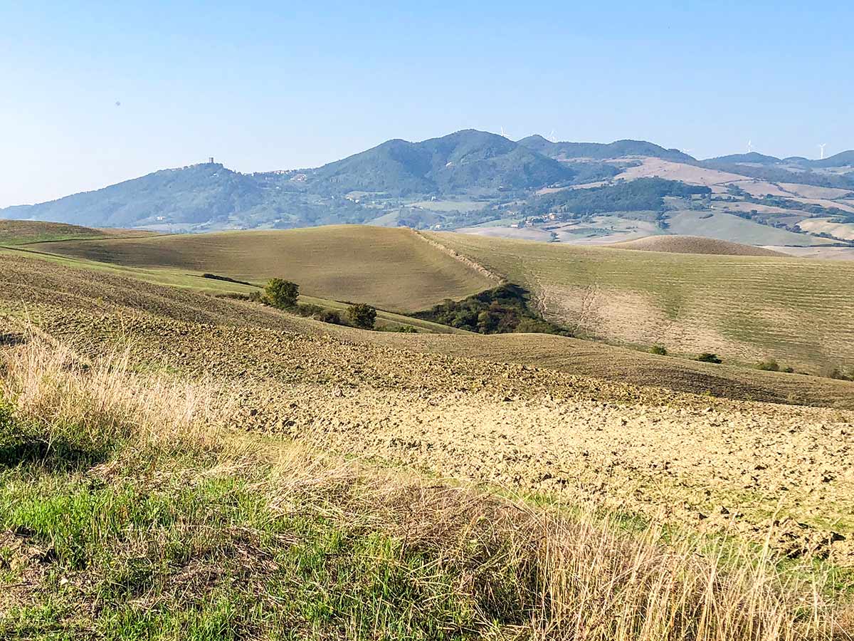 Volterra Loop Hike leads through beautiful Italian countryside