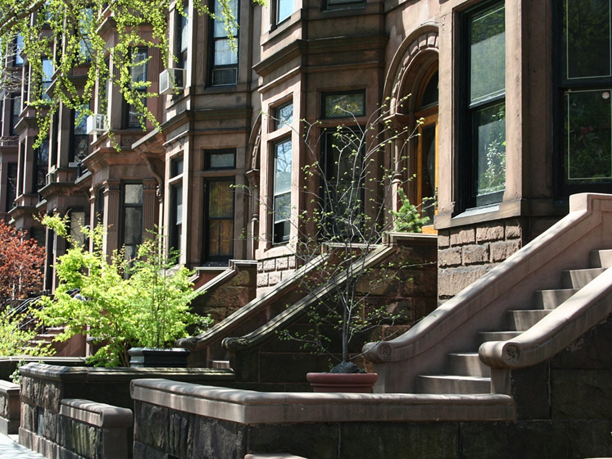 Brownstones of Park Slope on Brooklyn Park Slope Walking Tour in New York City