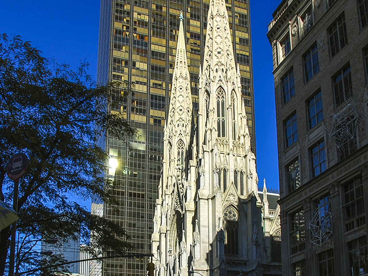 Gothic church on The Best of Midtown Walking Tour in New York City