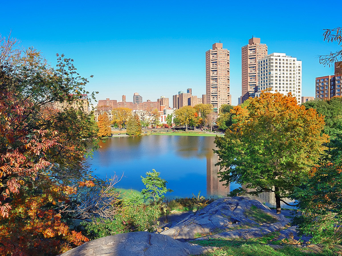 Central Park North views on Upper East Side Walking Tour in New York City