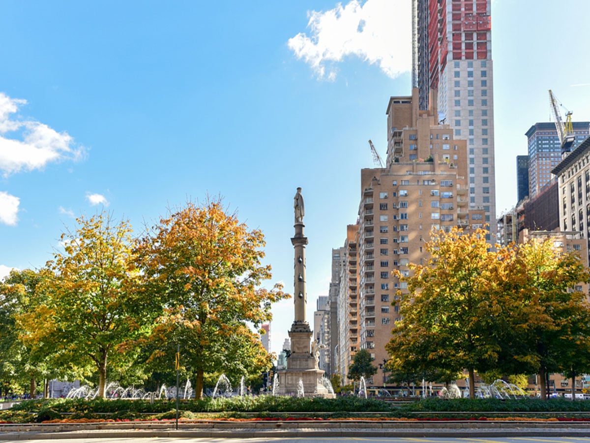 Columbus Circle on Upper West Side Walking Tour in New York City