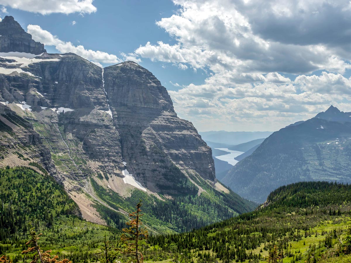 Big views on the Boulder Pass backpack in Montana