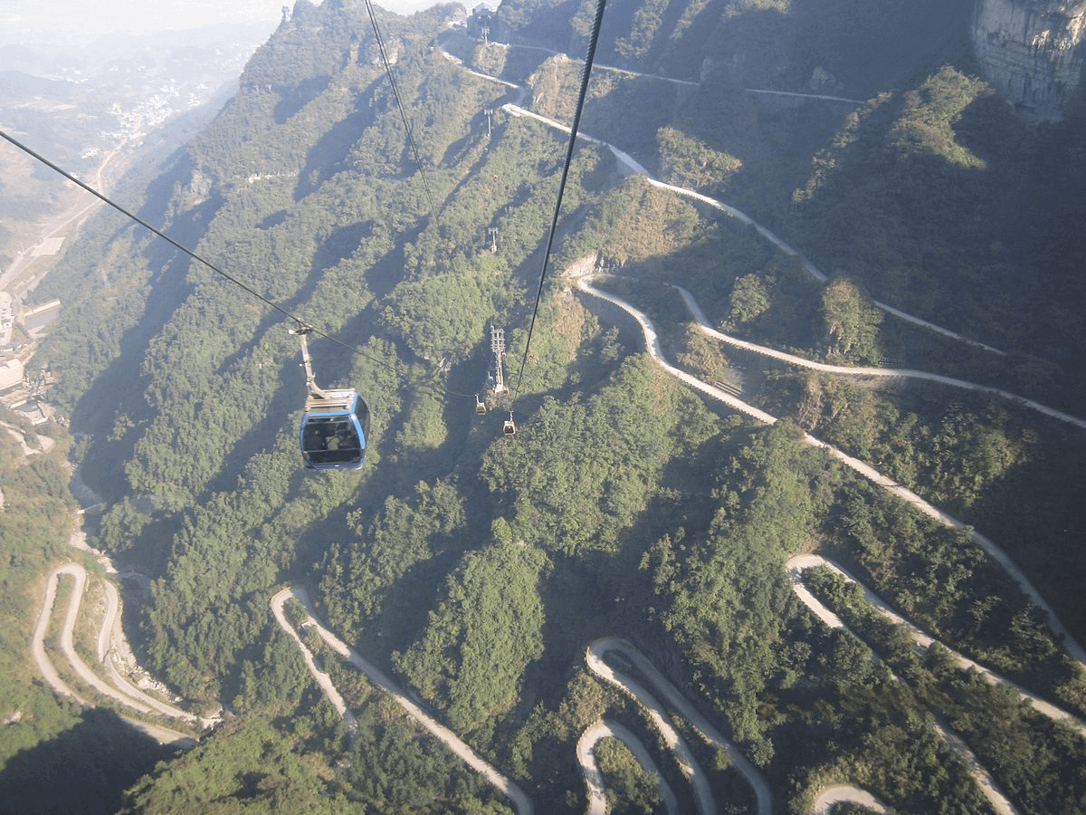 Tianmen Winding Mountain Road