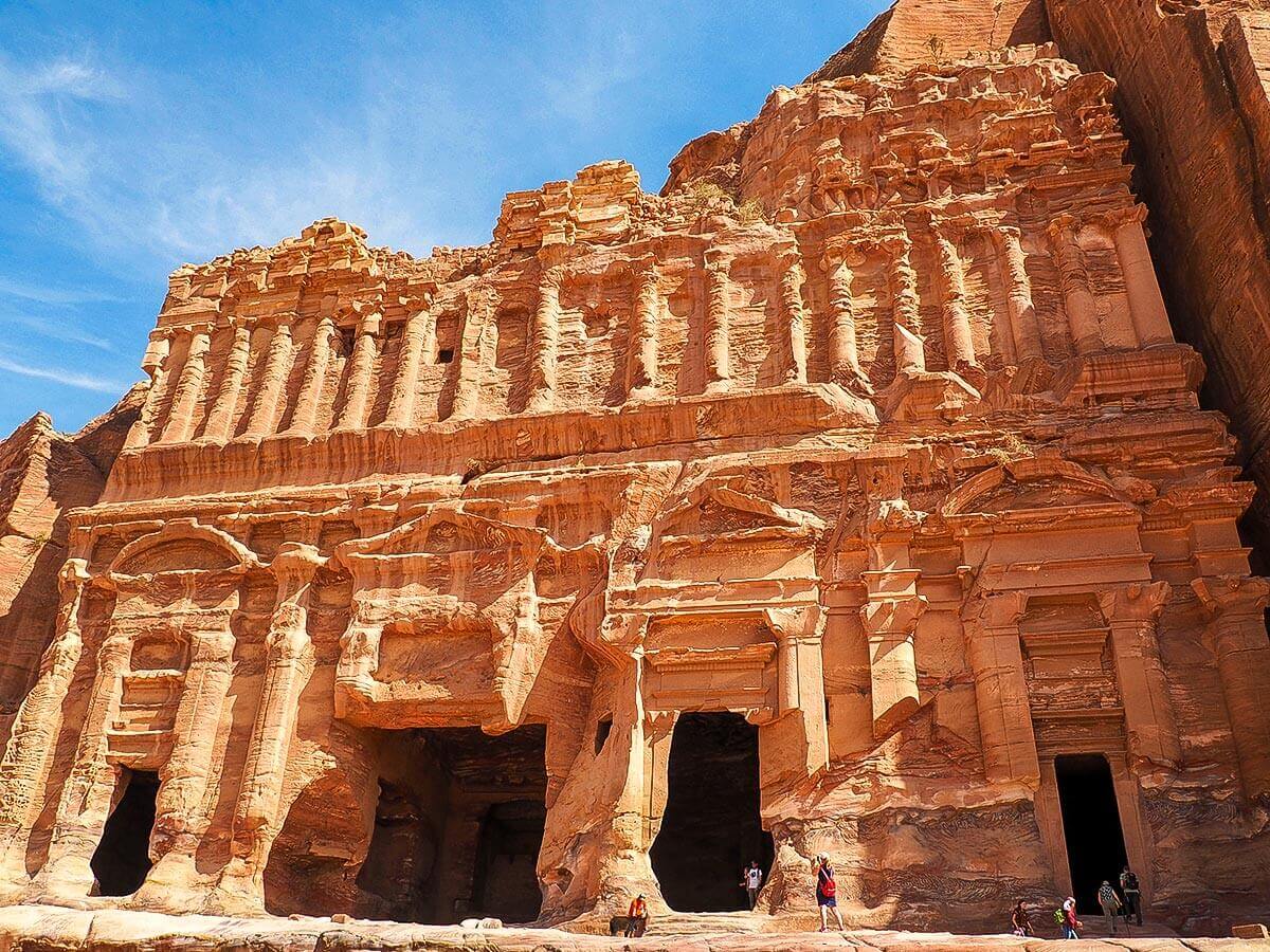 Amazing historic sites in Petra