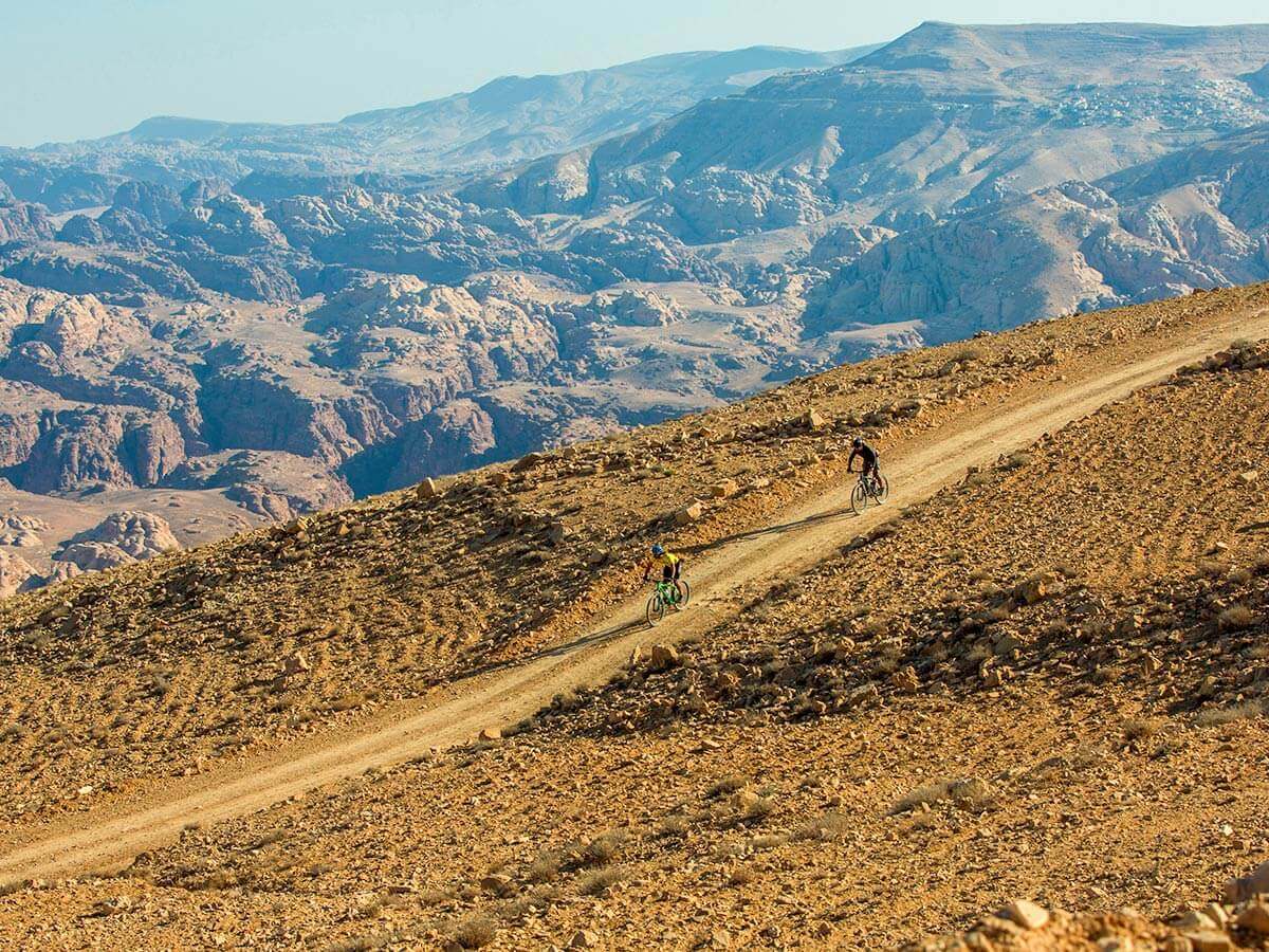 Biking in Jordan