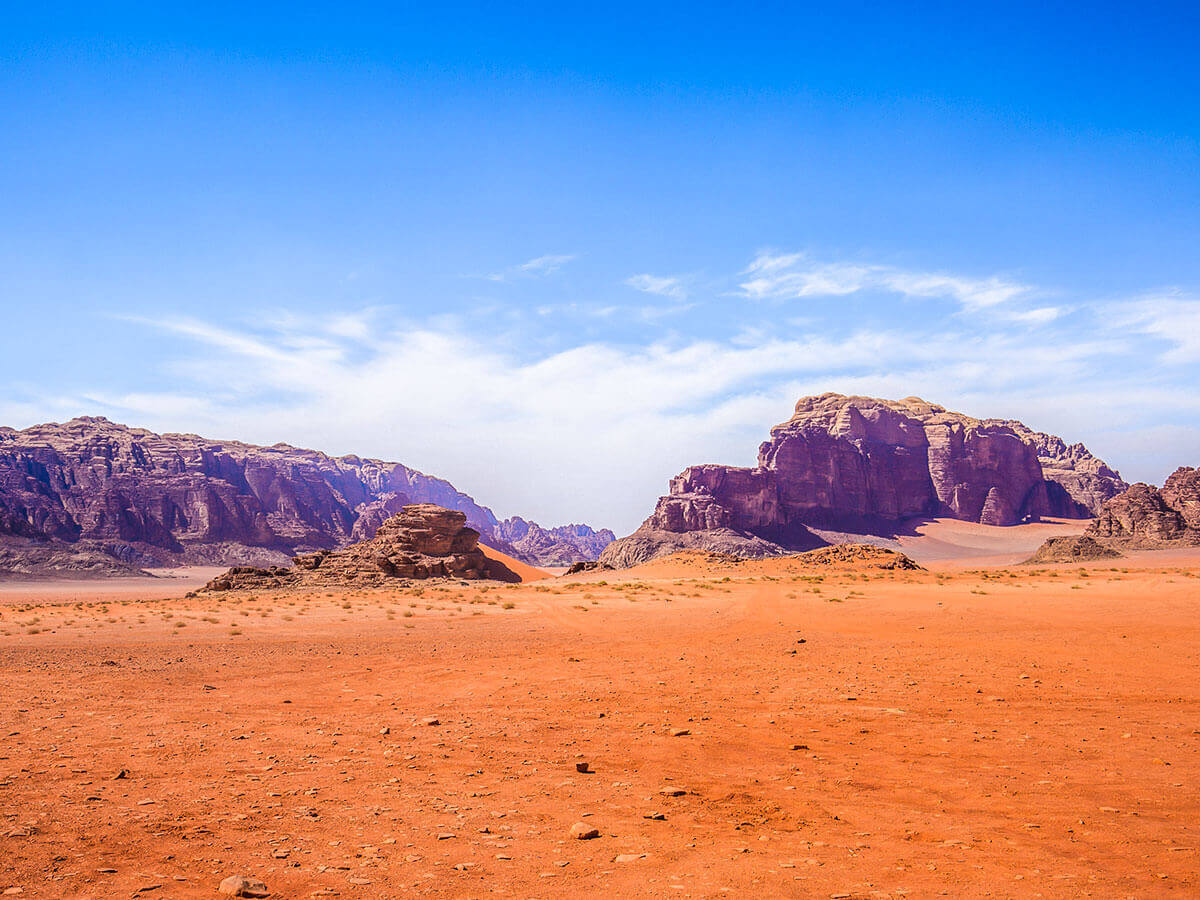 Desert in Jordan