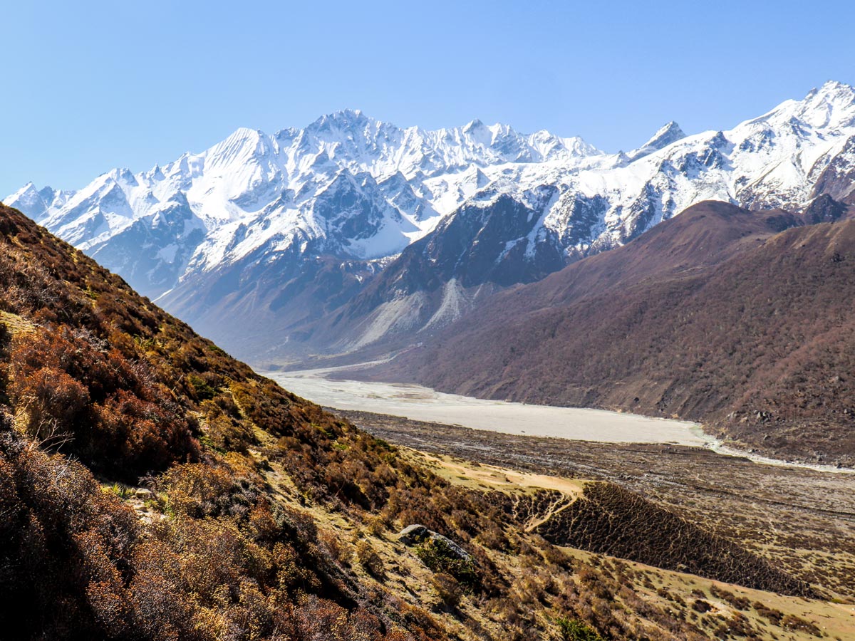 View towards Tibet