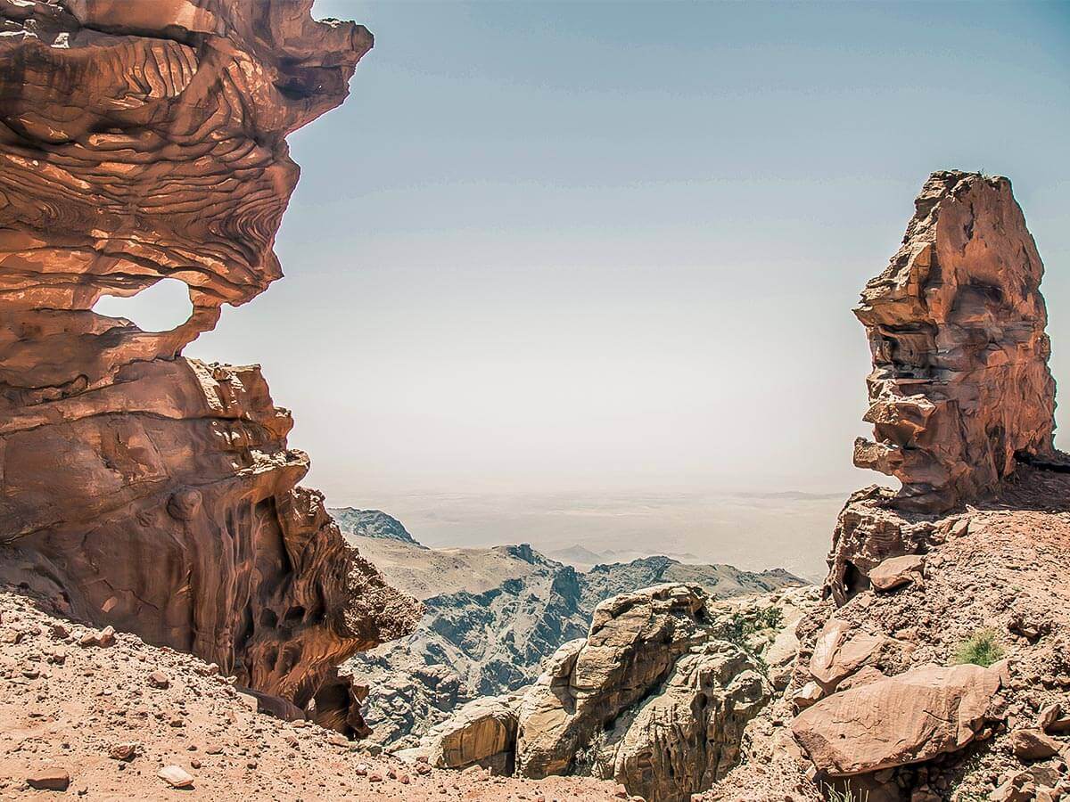 Stunning desert views in Jordan