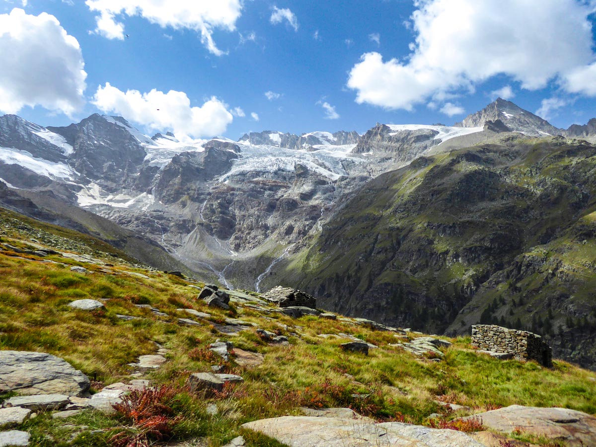 Alpe Money trail views in Gran Paradiso National Park