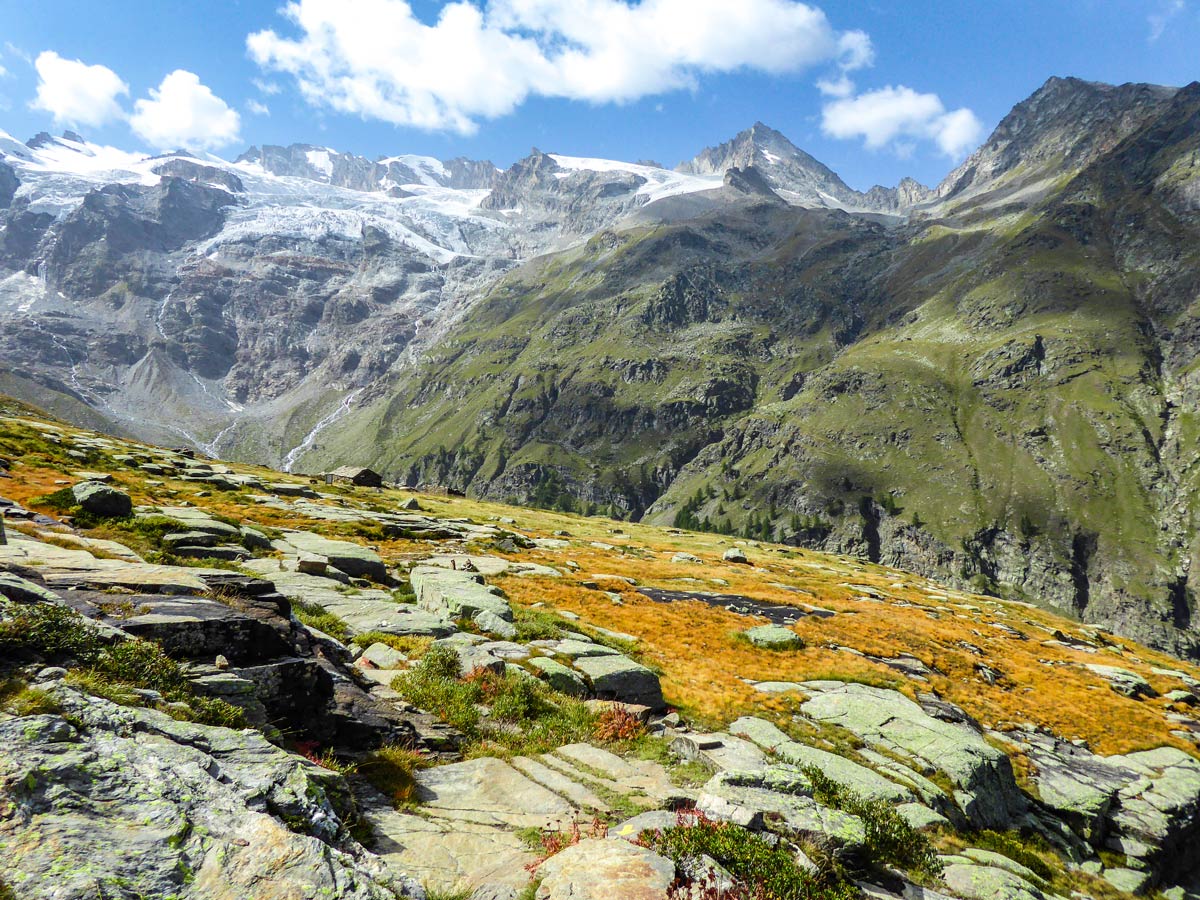 Alpe Money trail near Aosta Valley