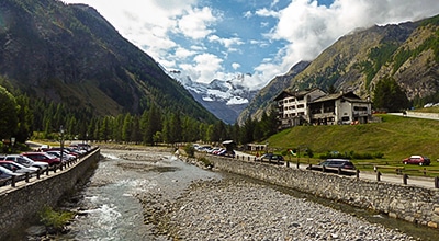 Italy Gran Paradiso Rifugio Vittorio Sella