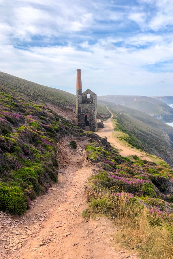 Towanroath mine shaft at Wheal Coates, near St Agnes