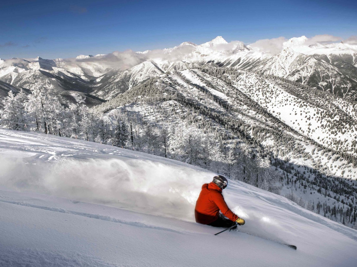 Skiing in Panorama Photo Credit Panorama Mountain Resort
