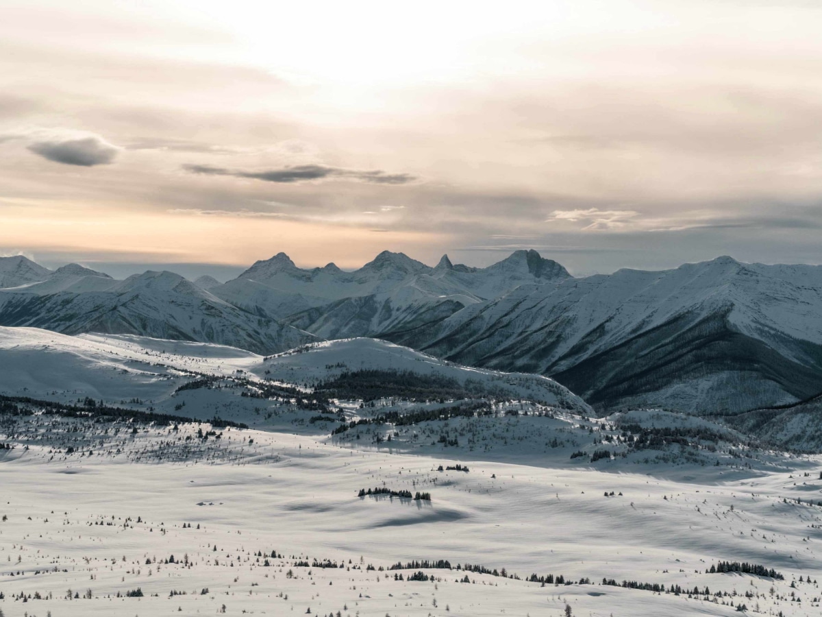 Amazing Mountain Views Photo Credit Banff Sunshine Resort
