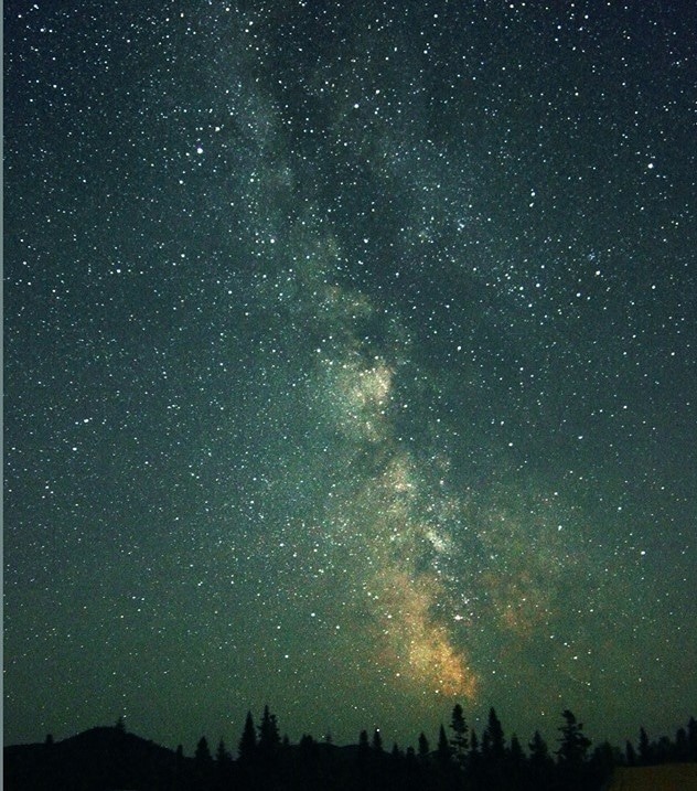 Sentier Nepisiguit Mi'gmaq Trail-night sky