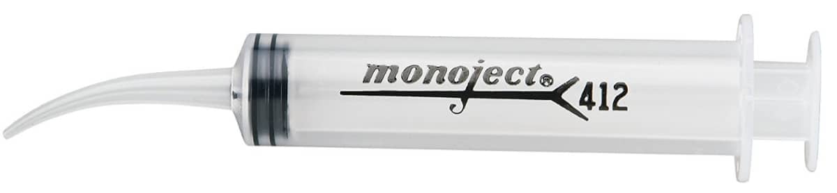 Monoject 3072331PK12 Curved Tip Syringe