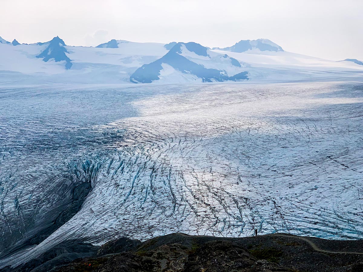 Harding Icefield on Harding Icefield Trail Kenai Fjords National Park