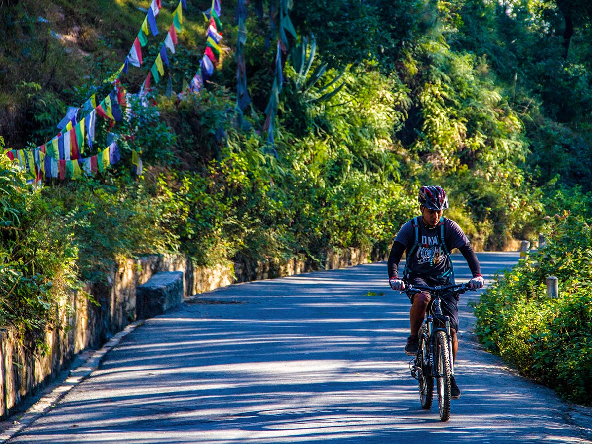 Just before reaching Seto Gumba Monastery