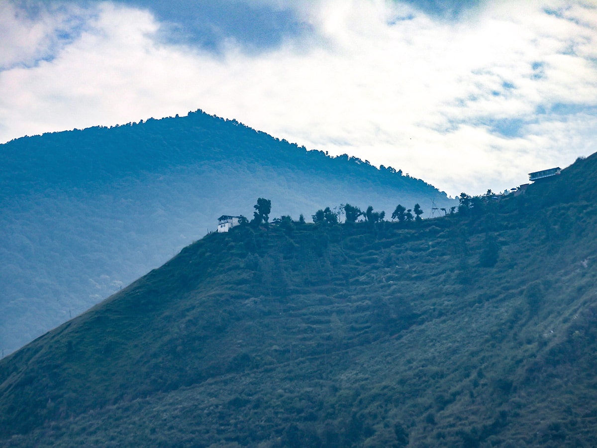 The single house in Bosan Dada seen from Lanagol