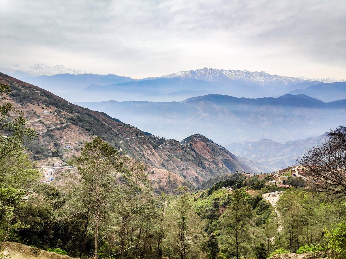 View of Kathmandu valley from Nagi Gumba