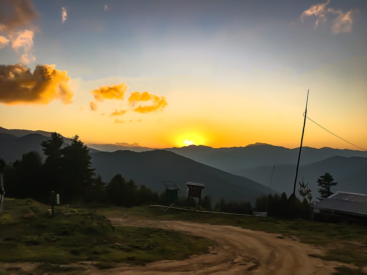 Sunset from the Monastery