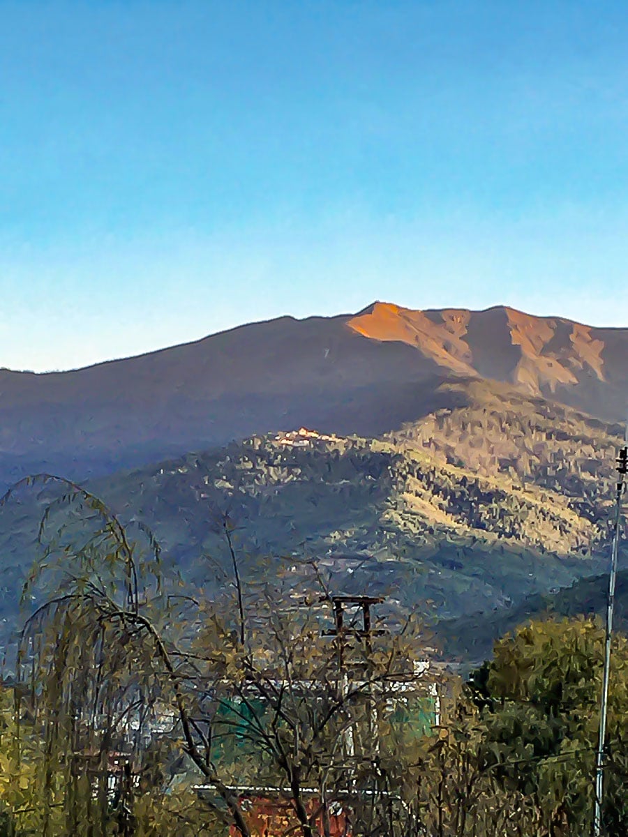 Talakha Monastery and Peak