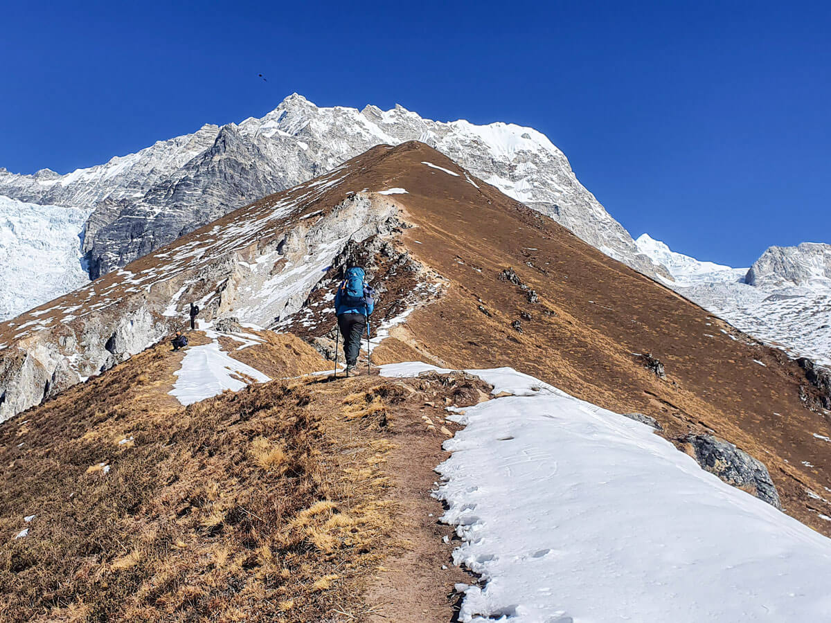 Trekking in Nepal views on Langtang Trek Nepal